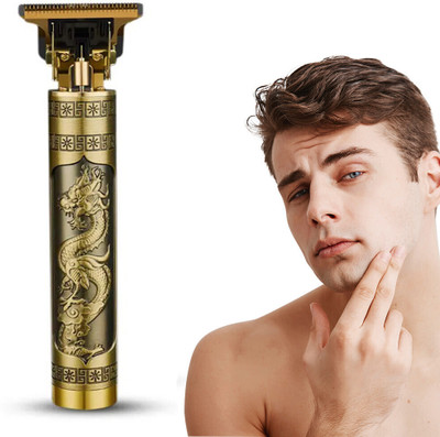 VR Bright Lite Professional Vintage Style with 0.5-4mm Trim Range lite92 Trimmer 60 min  Runtime 4 Length Settings(Gold)