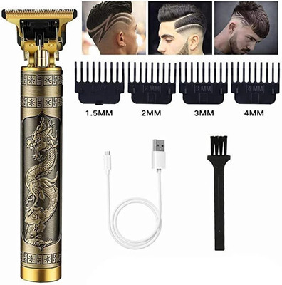 Niavaa Professional MaxtopT99 Cordless Electric Blade Beard Trimmer KE27_c-1 Trimmer 60 min  Runtime 4 Length Settings(Gold)