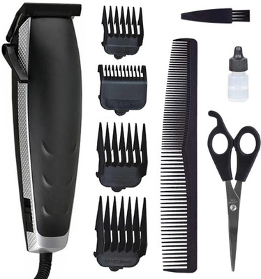 Crostal Easy Operation Hair Cutting Machine FOR MEN Trimmer 0 min  Runtime 5 Length Settings(Black)
