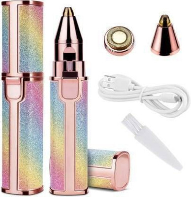 KEDARI Electrical Eyebrow Razor Facial Hair Remover (pack of 1) Trimmer 70 min  Runtime 0 Length Settings(Multicolor)