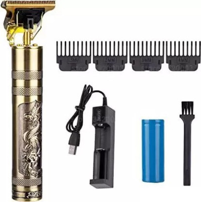 mahakal Maxtop T99 Fully Waterproof Trimmer 120 min  Runtime 4 Length Settings(Gold)