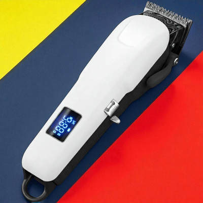 Stybits X79 Professional Men’s Cordless Trimmer – Beard, Hair, Mustache, Rechargeable Fully Waterproof Trimmer 240 min  Runtime 4 Length Settings(White)