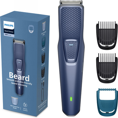PHILIPS BT1245/18 Trimmer 30 min  Runtime 3 Length Settings(Blue)
