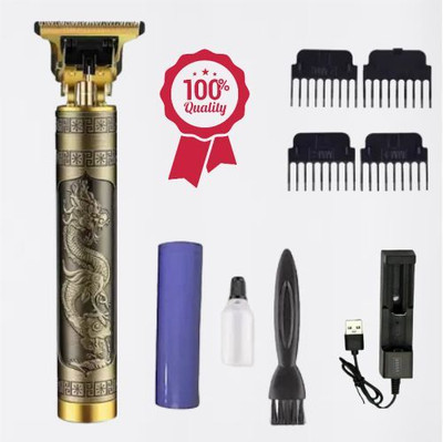 EVETIS Hair\Beard Trimmer Grooming & Styling Machine Wireless Rechargeable,,, Trimmer 120 min  Runtime 4 Length Settings(Gold)