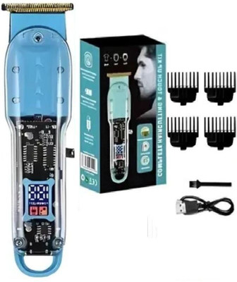 ZATCO Trimmer Men, Hair Clipper, Electric Shaver for Beard, Hair, Mustache N24 Body Groomer 120 min  Runtime 4 Length Settings(Multicolor)