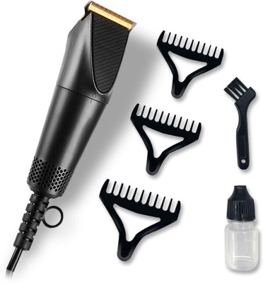 Daily Needs Shop Professional High Quality Hair Clipper Advanced Shaving System Trimmer 120 min  Runtime 3 Length Settings(Black)