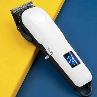 Sagaft X253 Professional Beard & Hair Trimmer for Men – Rechargeable, Cordless, Fully Waterproof Trimmer 240 min  Runtime 4 Length Settings(White)