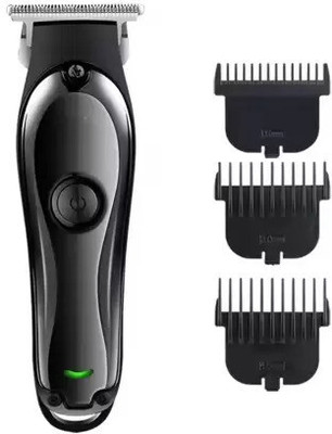 Everwell Htc AT-118 Rechargeable Trimmer, With Perfect Adjustment Gears For Perfect Trim Trimmer 90 min  Runtime 3 Length Settings(Black)
