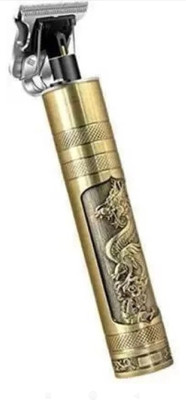 Niavaa Professional t blad curving trimmer chargeable(gold)_c-1 Trimmer 60 min  Runtime 4 Length Settings(Silver)