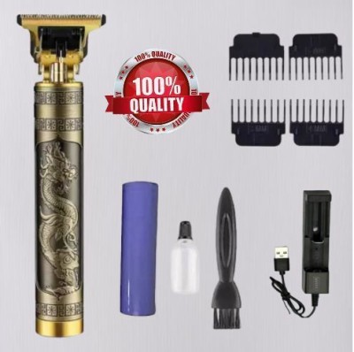 EVETIS Hair/Beard Trimmer For Men/Women Styling 90 min Runtime.EV-176 Fully Waterproof Trimmer 90 min  Runtime 4 Length Settings(Gold)