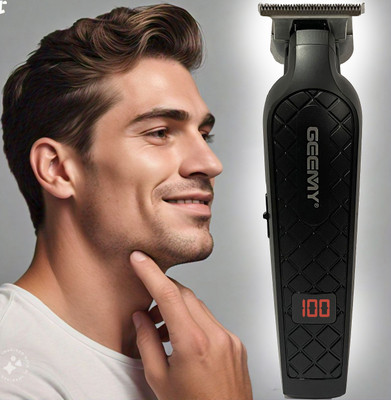 Geemy GM 8055 Trimmers :: Shavers :: Trimmer for men :: Shaver for men :: Trimmer 60 min  Runtime 3 Length Settings(Black)