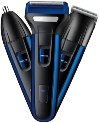 rising sun Professional hair trimmer 3in1 rechargeable for mans Body Groomer 120 min  Runtime 1 Length Settings(Multicolor)