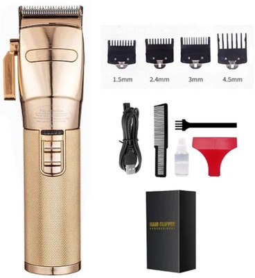 Geemy Hair trimmer mens beard trimmer led display rechargeable Body Groomer 120 min  Runtime 4 Length Settings(Multicolor)