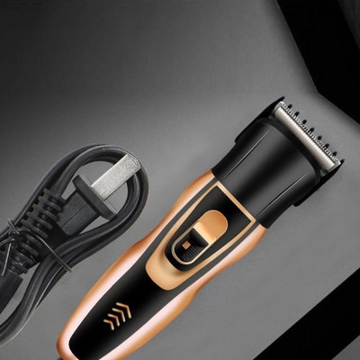 Geemy GM-595: Effortless Grooming for the Modern Man Trimmer 60 min  Runtime 4 Length Settings(Maroon)