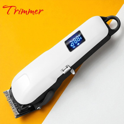 Shamsa X611 Long-Lasting Hair & Beard Trimmer – Adjustable & Waterproof Fully Waterproof Trimmer 244 min  Runtime 4 Length Settings(White)