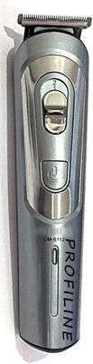 Profiline | TrimmerX | Hair Cutting Machine | Electric Barber Hair Clippers | Trimmer 45 min  Runtime 4 Length Settings(Silver)