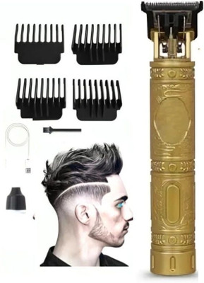 HTD GN_TM_682 Trimmer 120 min  Runtime 4 Length Settings(Gold)