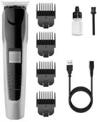 Life Friends 538 Rechargeable Professional Trimmer 45 min  Runtime 4 Length Settings(Black)