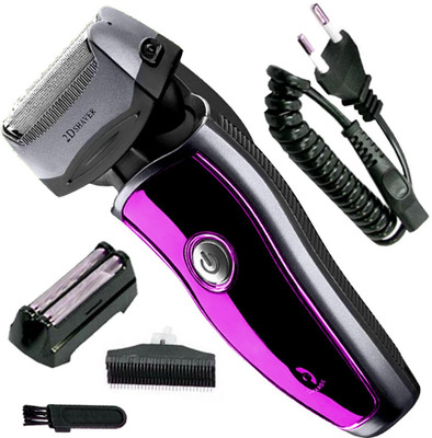 Crostal Adjustable Blade Easy Operation Hair Cutting Machine FOR MEN Trimmer 60 min  Runtime 3 Length Settings(Black, Pink)