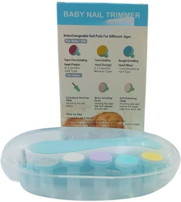 shizuha BABYNAILTRIM01 Trimmer 2 min  Runtime 0 Length Settings(Blue)