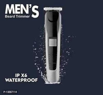 Zeno volt -Max 538 Rechargeable Professional Titanium Blades Trimmer 120 min  Runtime 4 Length Settings(Black)