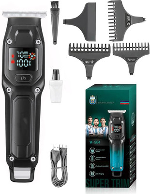 Frinzoo Cordless Mini Size Turbo Speed Setting Hair Clipping Machine For Men's Fully Waterproof Trimmer 106 min  Runtime 3 Length Settings(Black, Green)
