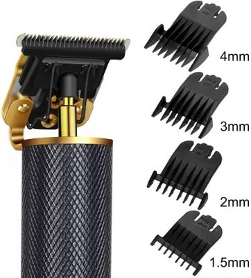 EVETIS Hair Trimmer For Men Stylish Professional Trimmer 120 min  Runtime 4 Length Settings(Black, Rose Gold)