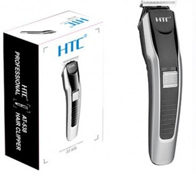 Capitalpoint Hair 538 H T C TRIMMER Rechargeable Professional Hair Trimmer Trimmer 45 min  Runtime 4 Length Settings(Silver)