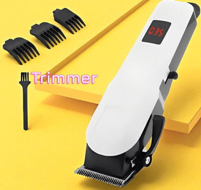 Stybits X245 Professional Grooming Trimmer – Waterproof & Sleek Design Fully Waterproof Trimmer 244 min  Runtime 4 Length Settings(White)