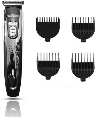 Profiline GEEIMY GM-6123 Trimmer 60 min  Runtime 3 Length Settings(Black)