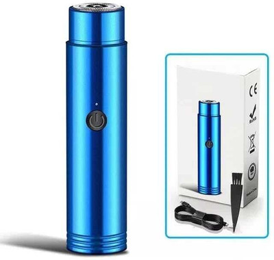Trezzi MEN & WOMEN Feihong Beard Trimmer Trimmer 40 min Runtime 5 Length Settings Body Groomer 40 min  Runtime 1 Length Settings(Blue)