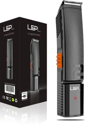 LEPL LT-102 Fully Waterproof Trimmer 120 min  Runtime 4 Length Settings(Black)