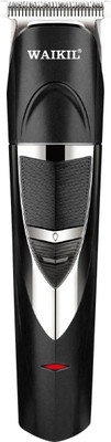 WAIKIL WK 9100 USB Trimmer 160 min  Runtime 4 Length Settings(Black)