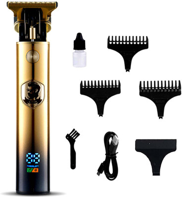 SDMS Professional Grooming Kit Face, Head and Body - All-in-one Trimmer for Men Trimmer 180 min  Runtime 3 Length Settings(Gold)