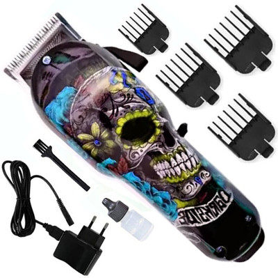 Powerful Professional 2200 Mah Lithium Battery Fast Charging Usb Trimmer 240 min  Runtime 4 Length Settings(Multicolor)