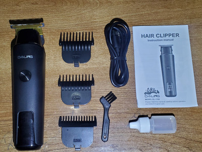 DALING DL-1769 Trimmer 180 min  Runtime 4 Length Settings(Black)