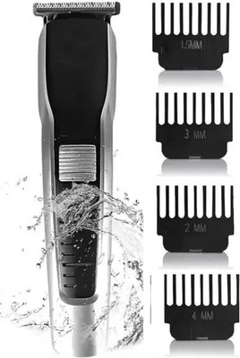 Zeno volt AT 538: The Trimmer That Is Perfect for Men of All Ages and Hair Types Trimmer Trimmer 60 min  Runtime 4 Length Settings(Black, Grey)