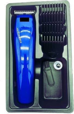 Rawnrich LF 528 Runtime: 45 min Trimmer for Men & Women (Blue) Trimmer 60 min  Runtime 4 Length Settings(Blue)