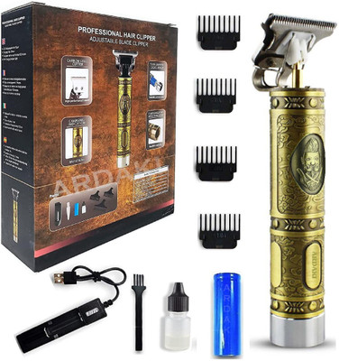 ARDAKI BUDDHA TRIMMER Trimmer 120 min  Runtime 4 Length Settings(Gold)