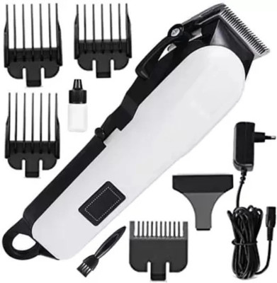 AVENUE PROFESSIONAL MAXTOP 809 TRIMMER Fully Waterproof Trimmer 120 min  Runtime 4 Length Settings(White)