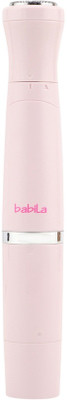 BABILA Eyebrow & Bikini (Rechargeable) Trimmer 60 min  Runtime 2 Length Settings(Pink)