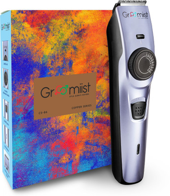 GROOMIIST CS-86 N Trimmer 60 min  Runtime 20 Length Settings(Purple)