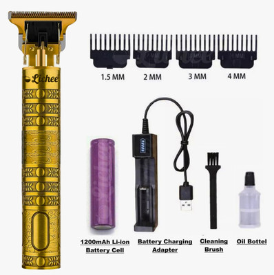 MOMENTIME Buddha trimmer ASD_026 Trimmer 120 min  Runtime 4 Length Settings(Gold)