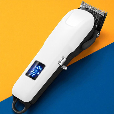 Sagaft X107 Professional Men’s Cordless Trimmer – Beard, Hair, Mustache, Rechargeable Fully Waterproof Trimmer 240 min  Runtime 4 Length Settings(White)
