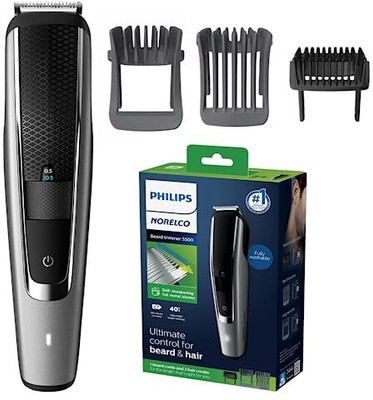 PHILIPS BG2020 Trimmer 70 min  Runtime 10 Length Settings(Black)