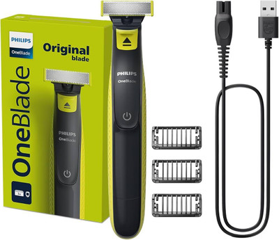 PHILIPS 2724 Trimmer 45 min  Runtime 3 Length Settings(Yellow)