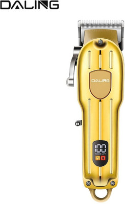 DALING DL-1588 Trimmer 180 min  Runtime 4 Length Settings(Gold)