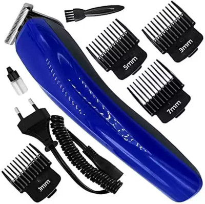 CT AT AT-528: A Durable and Powerful Trimmer for All Your Grooming Needs Trimmer 120 min  Runtime 4 Length Settings(Blue)