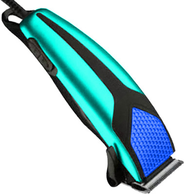 Crostal Corded Electric Professional Hair Clipper Shaver Trimmer Fully Waterproof Trimmer 0 min  Runtime 4 Length Settings(Blue, Black, Grey)
