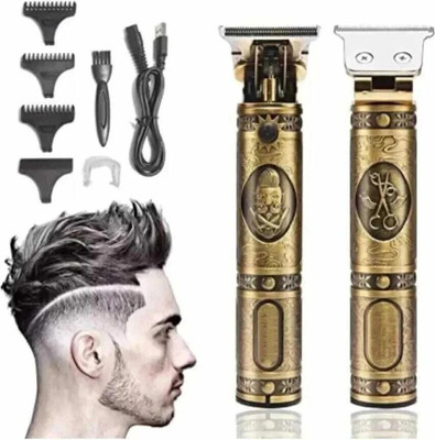 HTD GN_TM_616 Trimmer 120 min  Runtime 4 Length Settings(Gold)